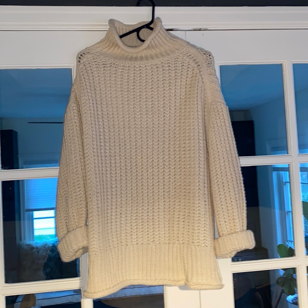 POL oversized mockneck sweater